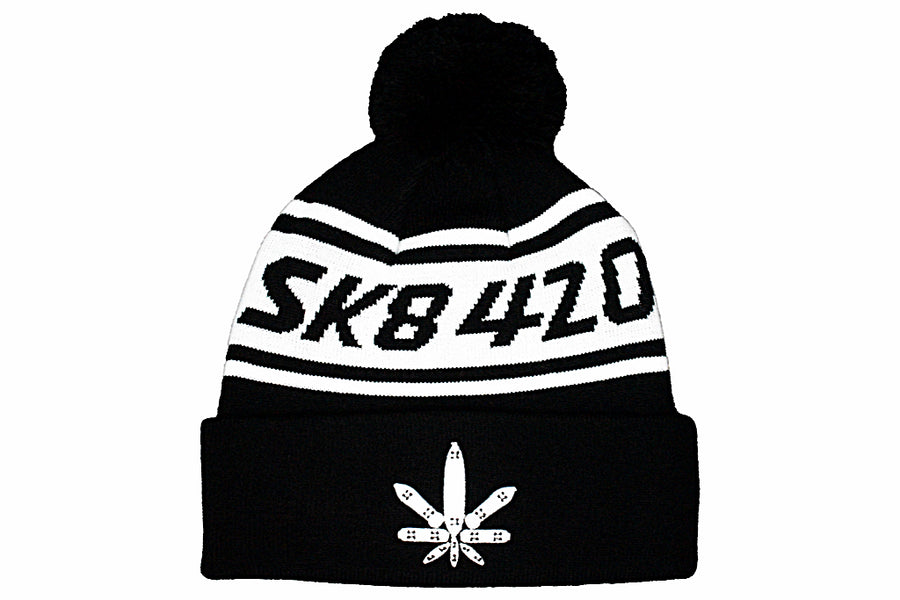 SK8 420 Embroidered Deck Leaf Pom - SK8420