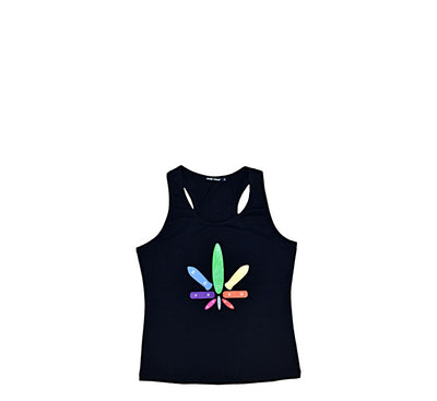 Womens Deck Leaf Racerback Tank -Colors - SK8420