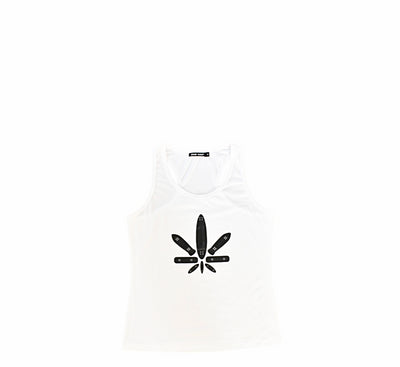 Womens Deck Leaf Racerback Tank - SK8420